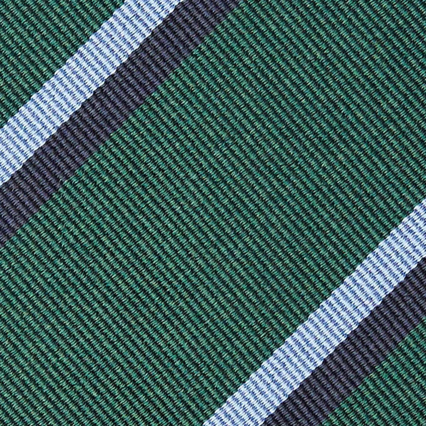 E.Marinella CRAVATTA REGIMENTAL IN SETA VERDE SCURO Righe blue e azzurre Online