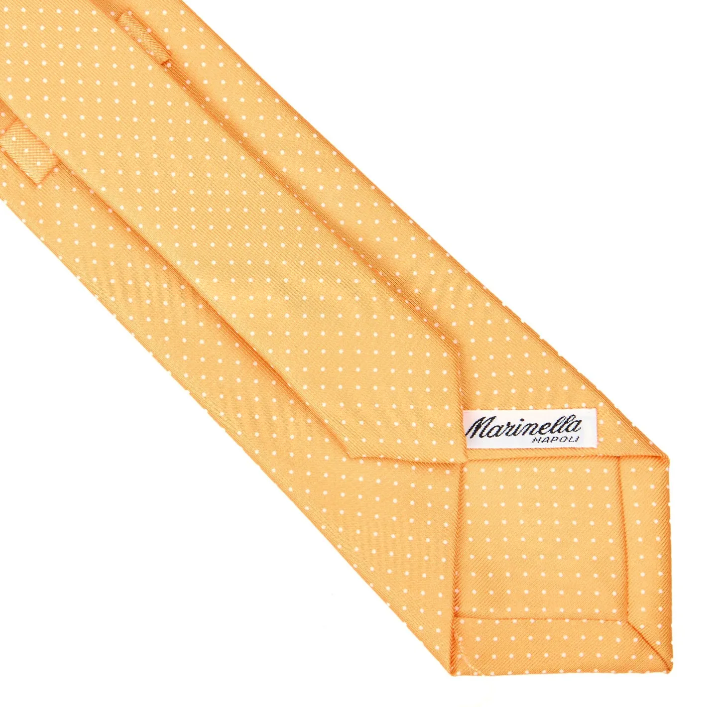 E.Marinella CRAVATTA SARTORIALE CLASSICA IN SETA GIALLA Pois Online