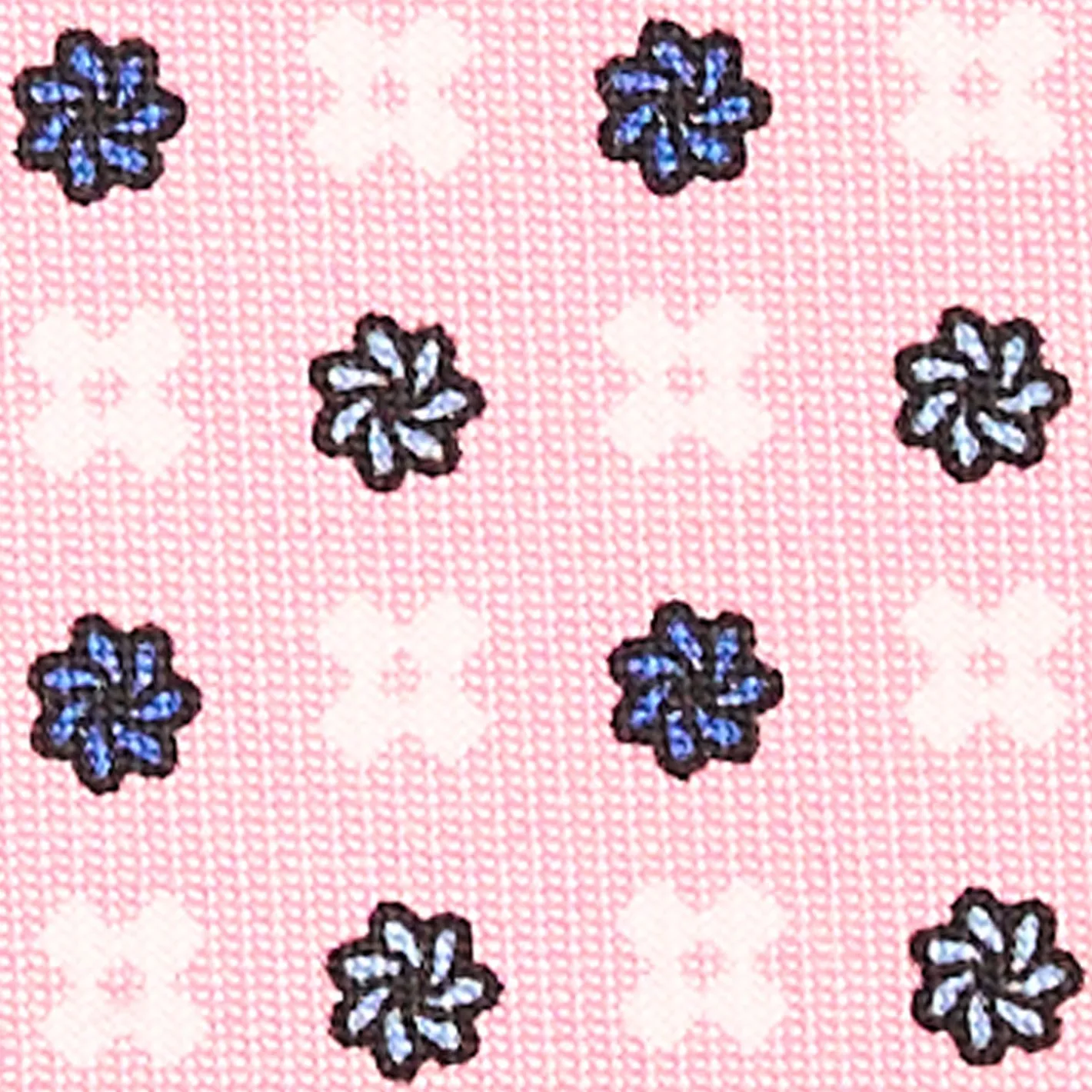 E.Marinella CRAVATTA SARTORIALE CLASSICA IN SETA ROSA Microfantasia fiore Outlet