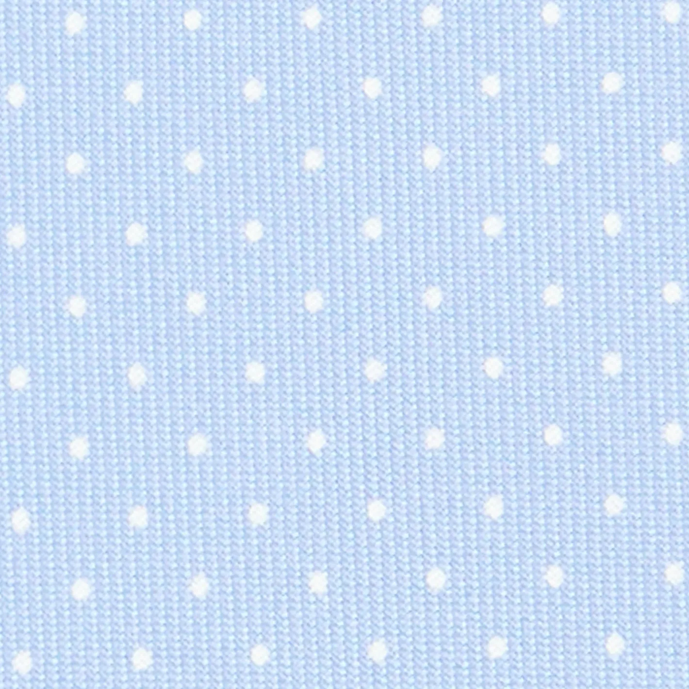 E.Marinella CRAVATTA SARTORIALE CLASSICA IN SETA AZZURRA Pois