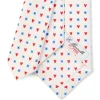 E.Marinella CRAVATTA SARTORIALE CLASSICA IN SETA BIANCA Collezione san valentino Best