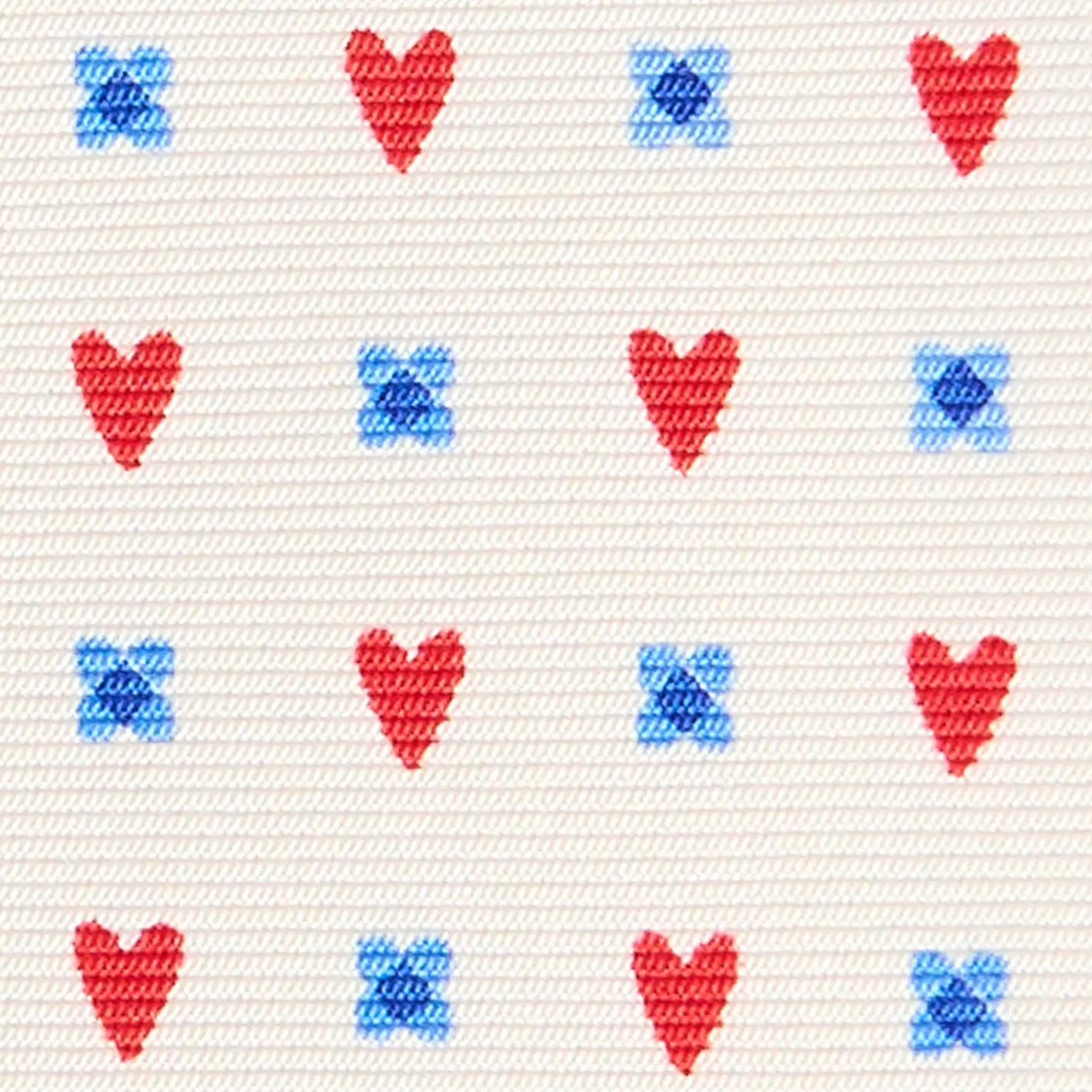 E.Marinella CRAVATTA SARTORIALE CLASSICA IN SETA BIANCA Collezione san valentino Best