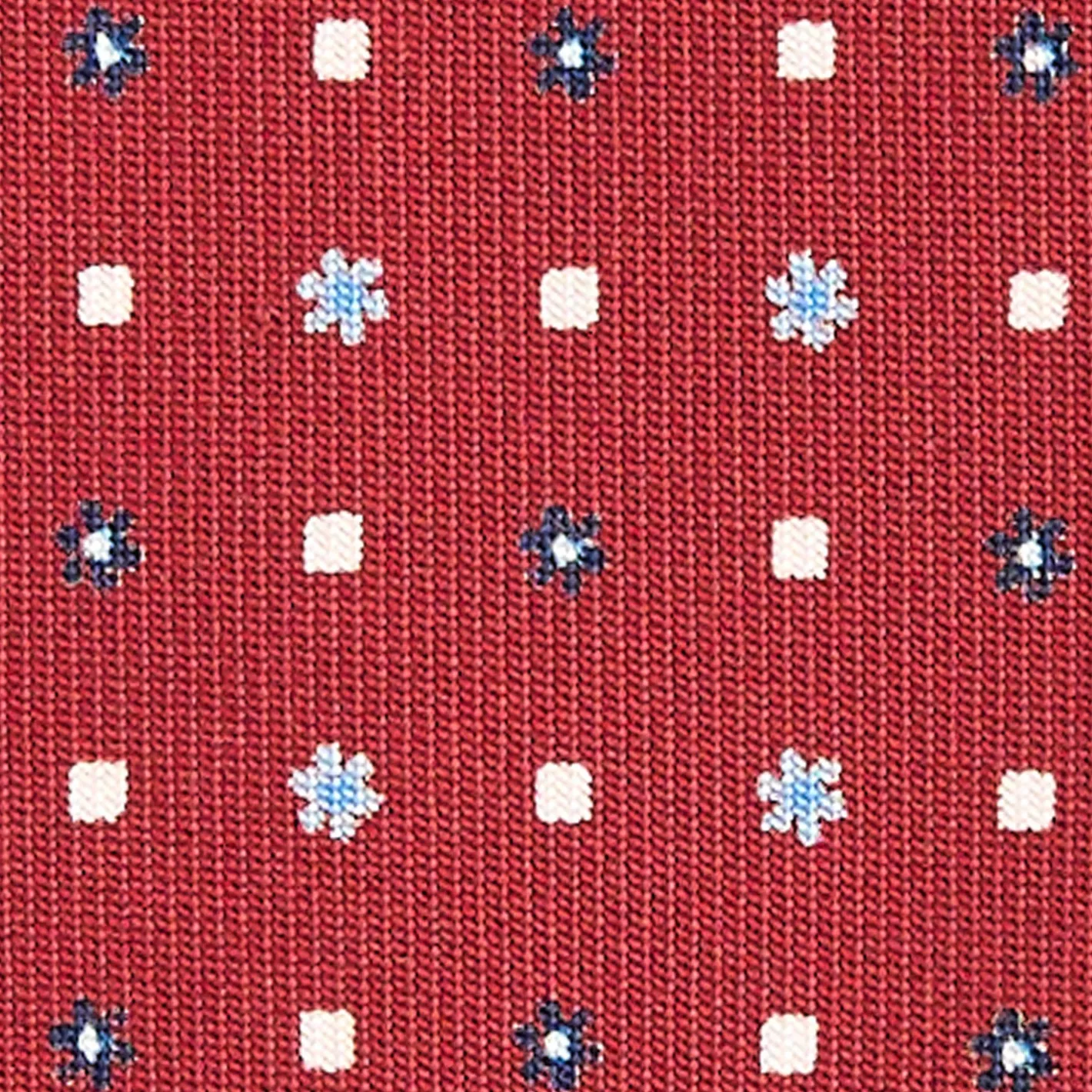 E.Marinella CRAVATTA SARTORIALE CLASSICA IN SETA BORDEAUX Microfantasia fiore Online