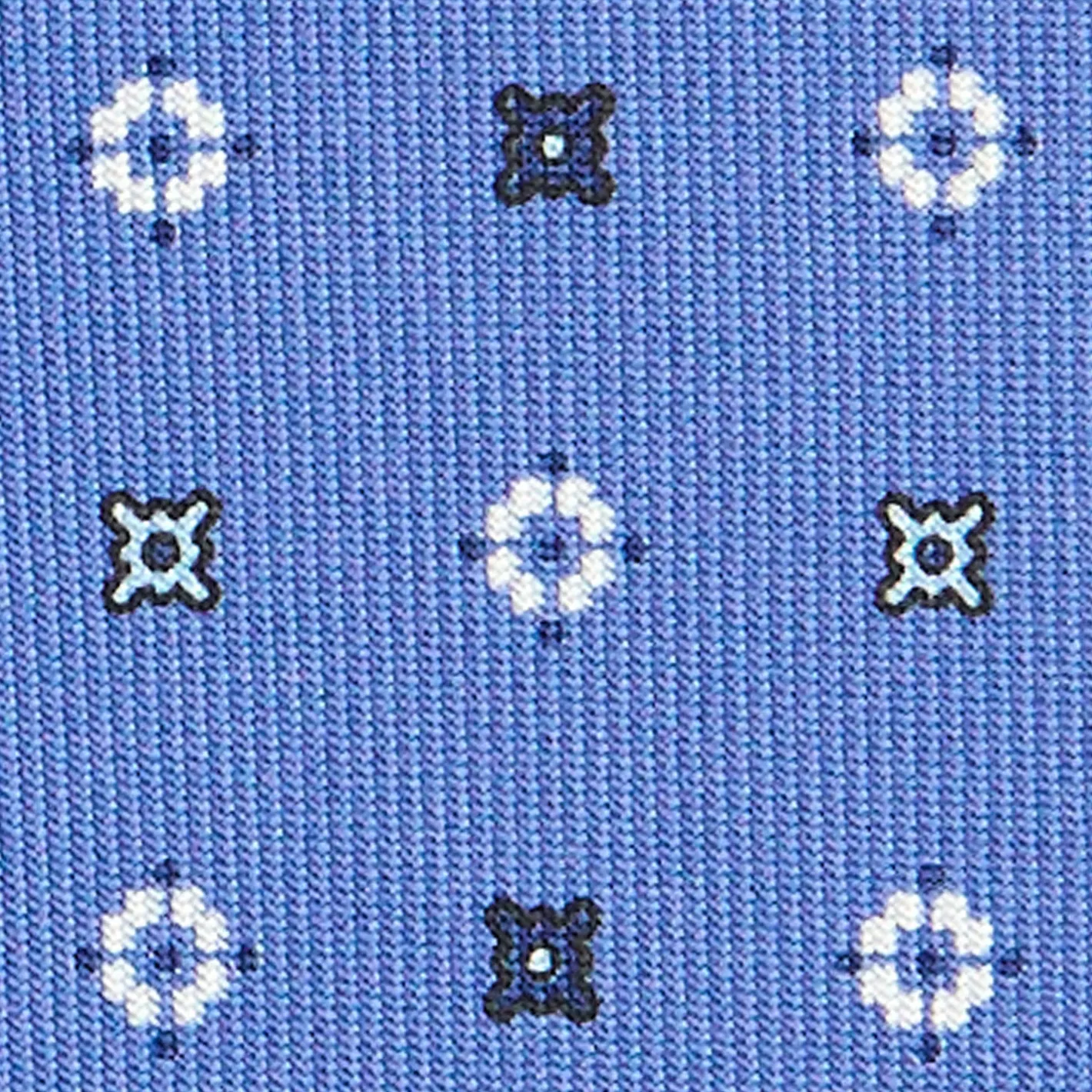 E.Marinella CRAVATTA SARTORIALE CLASSICA IN SETA AZZURRO POLVERE Microfantasia fiore Online