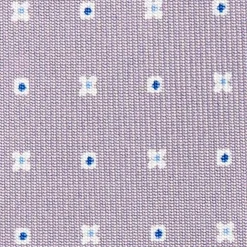 E.Marinella CRAVATTA SARTORIALE CLASSICA IN SETA GRIGIO CHIARO Microfantasia fiore Clearance