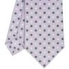 E.Marinella CRAVATTA SARTORIALE CLASSICA IN SETA GRIGIO CHIARO Microfantasia fiore Online