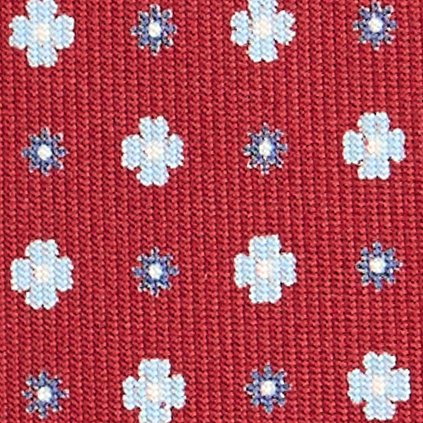 E.Marinella CRAVATTA SARTORIALE CLASSICA IN SETA BORDEAUX Microfantasia Clearance