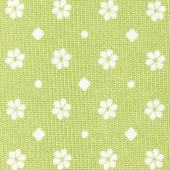 E.Marinella CRAVATTA SARTORIALE CLASSICA IN SETA VERDE CHIARO Microfantasia fiore Discount