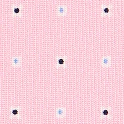E.Marinella CRAVATTA SARTORIALE EXTRA LONG IN SETA ROSA Microfantasia fiore Discount