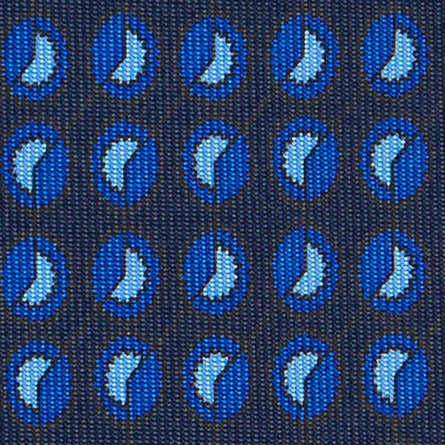 E.Marinella CRAVATTA SARTORIALE EXTRA LONG IN SETA BLU SCURO Collezione heritage Outlet