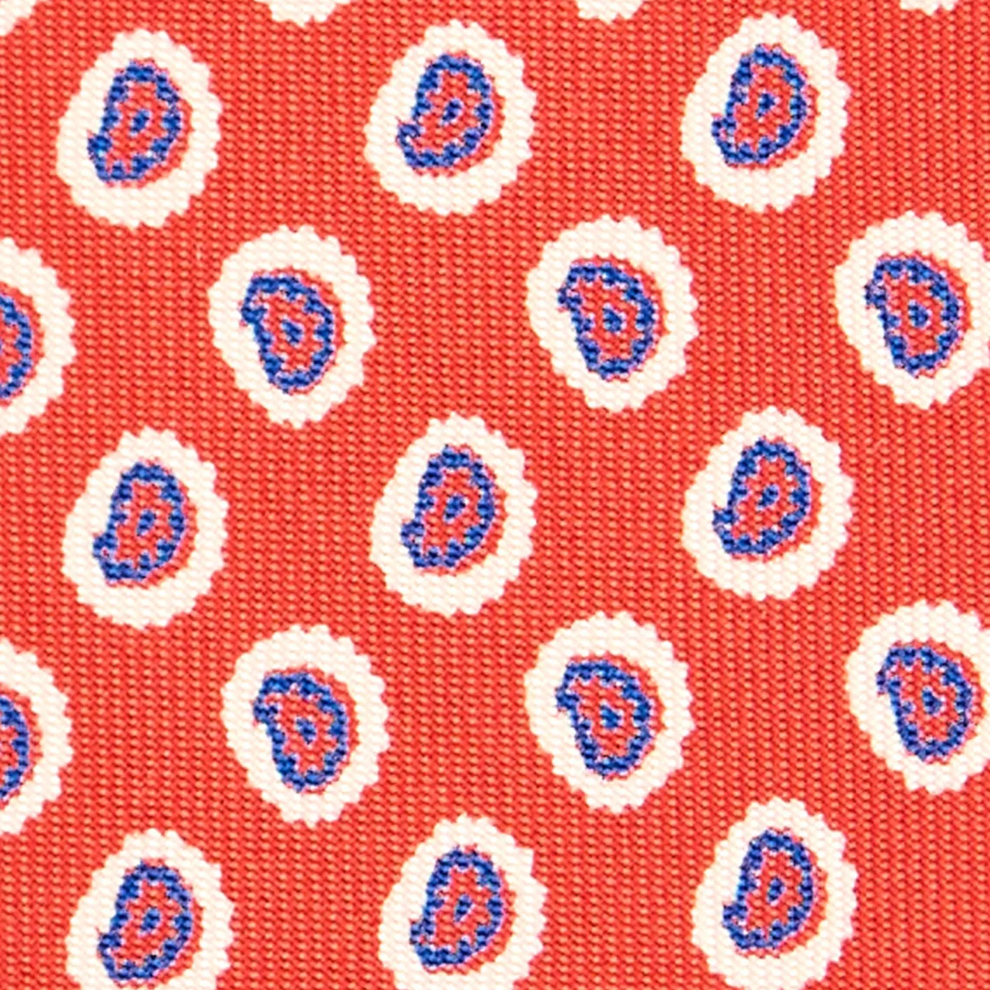 E.Marinella CRAVATTA SARTORIALE EXTRA LONG IN SETA ROSSA Collezione heritage Clearance