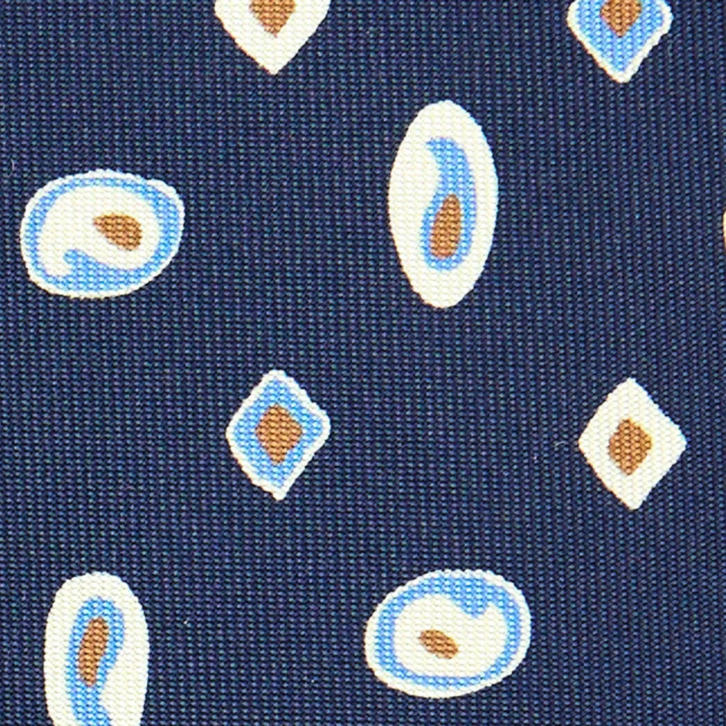 E.Marinella CRAVATTA SARTORIALE EXTRA LONG IN SETA BLU SCURO Collezione heritage Clearance