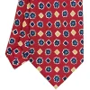 E.Marinella CRAVATTA SARTORIALE EXTRA LONG IN SETA BORDEAUX Collezione heritage Best
