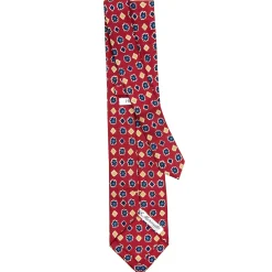 E.Marinella CRAVATTA SARTORIALE EXTRA LONG IN SETA BORDEAUX Collezione heritage Best