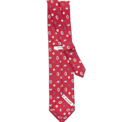 E.Marinella CRAVATTA SARTORIALE EXTRA LONG IN SETA BORDEAUX Collezione heritage Hot