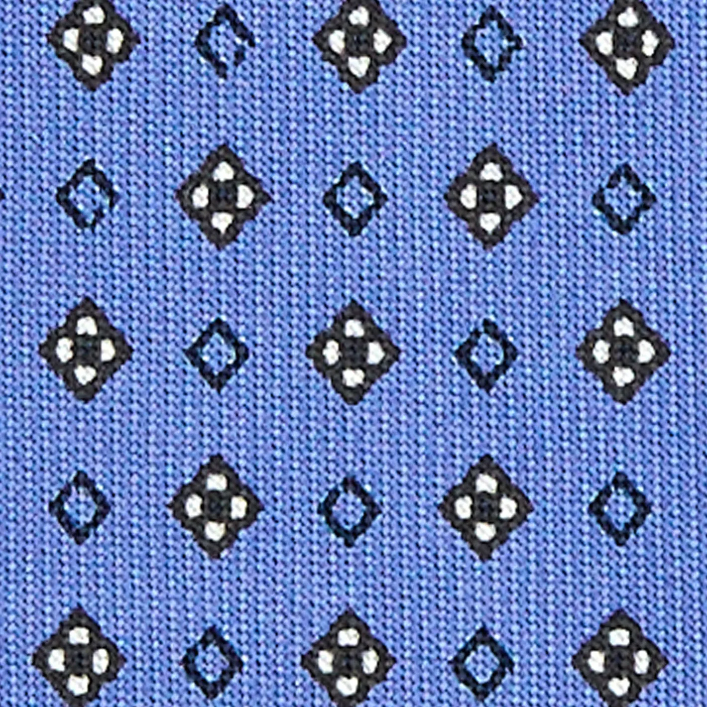E.Marinella CRAVATTA SARTORIALE EXTRA LONG IN SETA AZZURRO POLVERE Microfantasia fiore Online