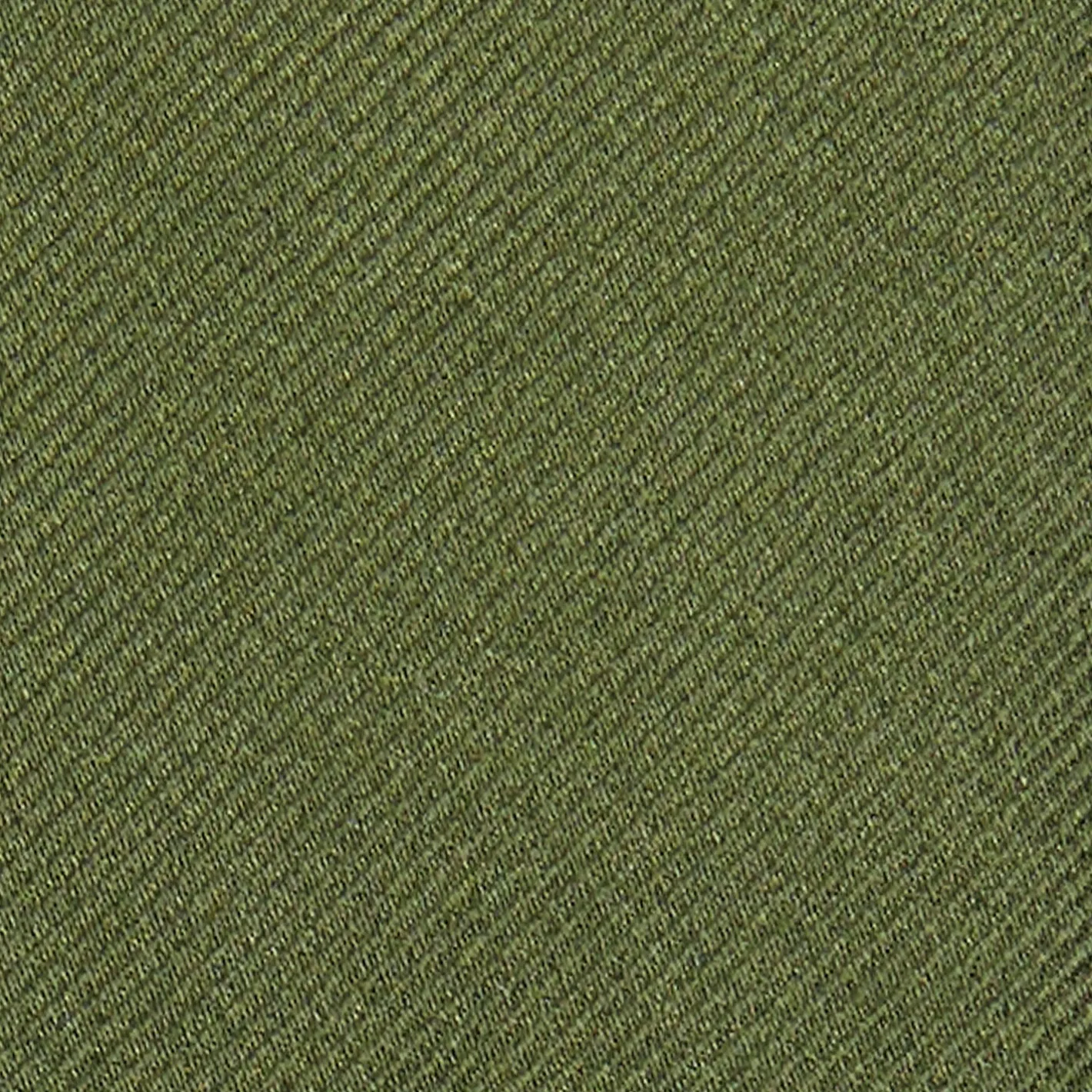 E.Marinella CRAVATTA SARTORIALE SETA JACQUARD VERDE OLIVA Tinta unita Clearance