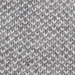 E.Marinella CRAVATTA TRICOT IN CASHMERE GRIGIO CHIARO Tinta unita Hot