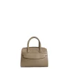E.Marinella DAY BAG MINI TORTORA In pelle martellata