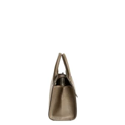 E.Marinella DAY BAG MINI TORTORA In pelle martellata