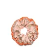E.Marinella ELASTICO PER CAPELLI IN SETA ARANCIONE Lucky elephant Outlet