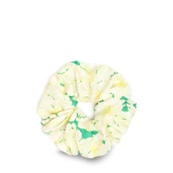 E.Marinella ELASTICO PER CAPELLI IN SETA VERDE Fantasia floreale Best
