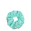 E.Marinella ELASTICO PER CAPELLI IN SETA VERDE CHIARO Em logo Hot