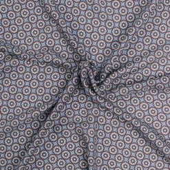 E.Marinella FOULARD IN LANA, CASHMERE E SETA 65 AZZURRO POLVERE Archivio inspiration 1985 Best
