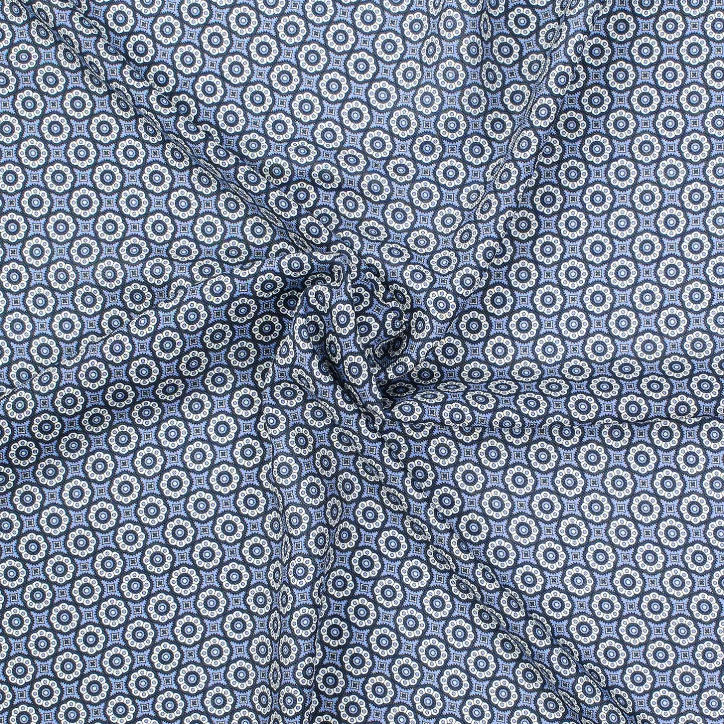 E.Marinella FOULARD IN LANA, CASHMERE E SETA 65 AZZURRO POLVERE Archivio inspiration 1985 Outlet