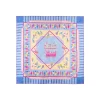 E.Marinella FOULARD IN SETA 90 AZZURRO La gelateria