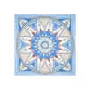 E.Marinella FOULARD IN SETA 90 AZZURRO Le mongolfiere