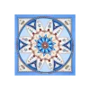 E.Marinella FOULARD IN SETA 90 AZZURRO POLVERE Le mongolfiere Sale