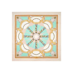 E.Marinella FOULARD IN SETA 90 BEIGE Il chiostro di santa chiara Clearance