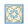 E.Marinella FOULARD IN SETA 90 BLU Chiostro di santa chiara