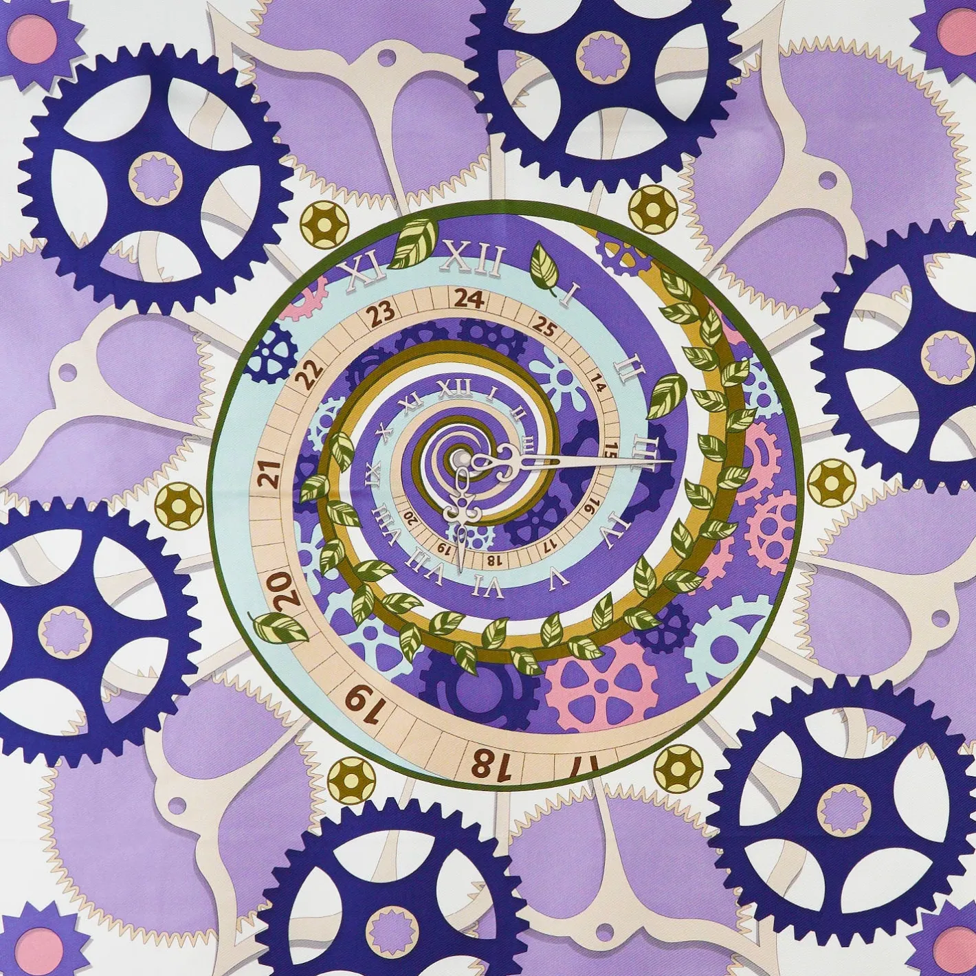 E.Marinella FOULARD IN SETA 90 BLUETTE Timeless morning Clearance