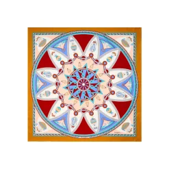 E.Marinella FOULARD IN SETA 90 GIALLO Le mongolfiere Sale
