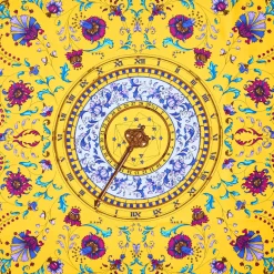E.Marinella FOULARD IN SETA 90 GIALLO Un'estate caprese Outlet