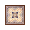 E.Marinella FOULARD IN SETA 90 MARRONE CHIARO Maiolica mediterranea Online