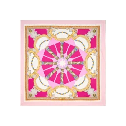E.Marinella FOULARD IN SETA 90 ROSA Il chiostro di santa chiara Online
