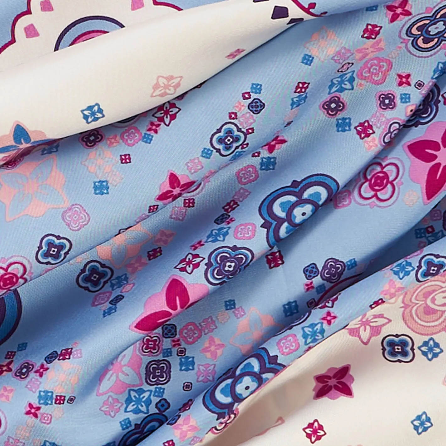 E.Marinella FOULARD IN SETA 90 ROSA World of archivio flowers 1961 Outlet