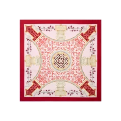 E.Marinella FOULARD IN SETA 90 ROSSO Divinita’ Online
