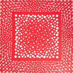 E.Marinella FOULARD IN SETA 65 ROSSO Eleganza a pois Sale