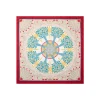 E.Marinella FOULARD IN SETA 90 ROSSO Mosaico Outlet