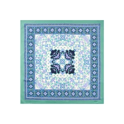 E.Marinella FOULARD IN SETA 90 VERDE CHIARO Maiolica mediterranea Online