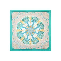 E.Marinella FOULARD IN SETA 90 VERDE Mosaico Online