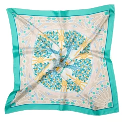 E.Marinella FOULARD IN SETA 90 VERDE Mosaico Online