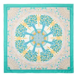 E.Marinella FOULARD IN SETA 90 VERDE Mosaico Online