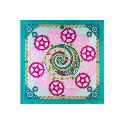 E.Marinella FOULARD IN SETA 90 VERDE Timeless morning Hot