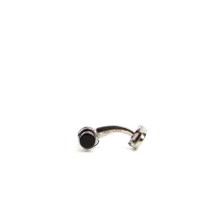 E.Marinella GEMELLI DA POLSO BARRETTA CON ONICE In argento Discount