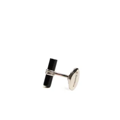 E.Marinella GEMELLI DA POLSO BARRETTA CON ONICE In argento Discount